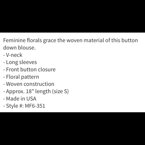 NWT • Show Me Your Mumu • Uptown Button Front Blouse - Picture 3 of 5